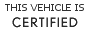 Certified vehicle Este vehículo está certificado por el concesionario.